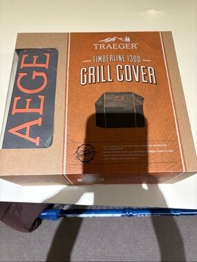 Traeger Timberline 1300 Grill Cover in Brown/Orange - new in box